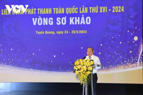 Toàn cảnh lễ khai mạc vòng Sơ khảo Liên hoan Phát thanh toàn quốc lần thứ 16 - ảnh 3