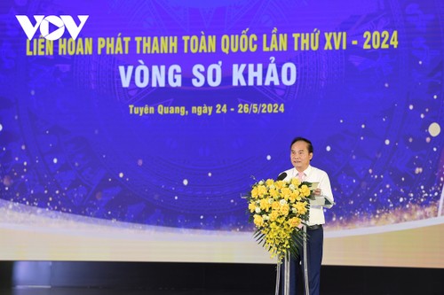 Toàn cảnh lễ khai mạc vòng Sơ khảo Liên hoan Phát thanh toàn quốc lần thứ 16 - ảnh 5