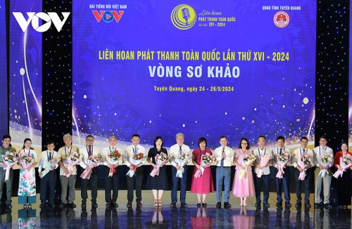 Toàn cảnh lễ khai mạc vòng Sơ khảo Liên hoan Phát thanh toàn quốc lần thứ 16 - ảnh 7