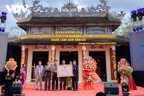 Nghề làm bún làng Vân Cù - Di sản văn hóa phi vật thể quốc gia của cố đô Huế - ảnh 1