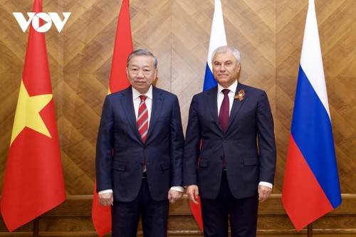 Toàn cảnh chuyến thăm chính thức LB Nga của Tổng Bí thư Tô Lâm và Phu nhân - ảnh 11