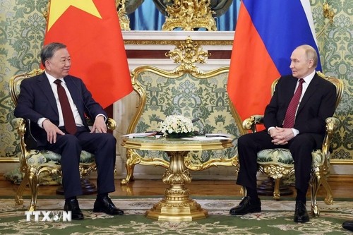 Toàn cảnh chuyến thăm chính thức LB Nga của Tổng Bí thư Tô Lâm và Phu nhân - ảnh 15