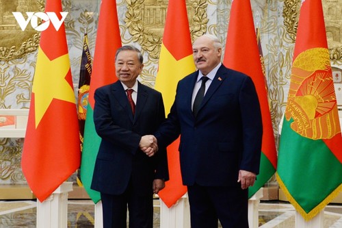 Toàn cảnh chuyến thăm cấp Nhà nước tới Belarus của Tổng Bí thư Tô Lâm - ảnh 5