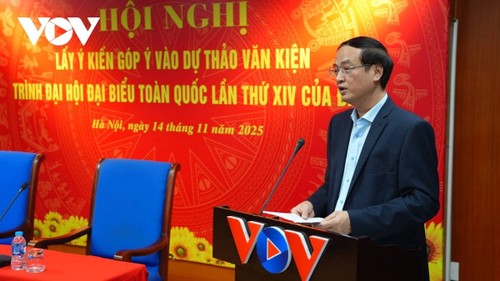 VOV tổ chức hội nghị lấy ý kiến góp ý dự thảo Văn kiện Đại hội XIV của Đảng - ảnh 2