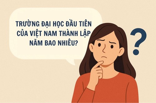 Trường đại học đầu tiên của Việt Nam thành lập năm bao nhiêu? - ảnh 1