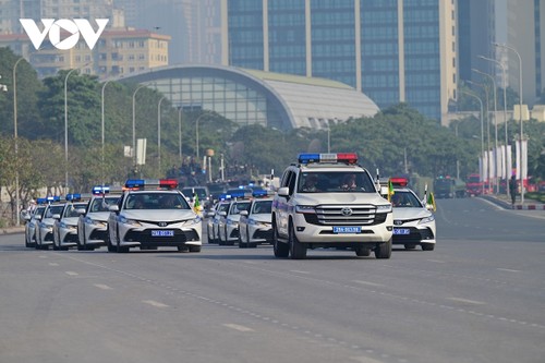 Lực lượng CAND sẵn sàng xuất quân bảo vệ Đại hội XIV của Đảng - ảnh 12