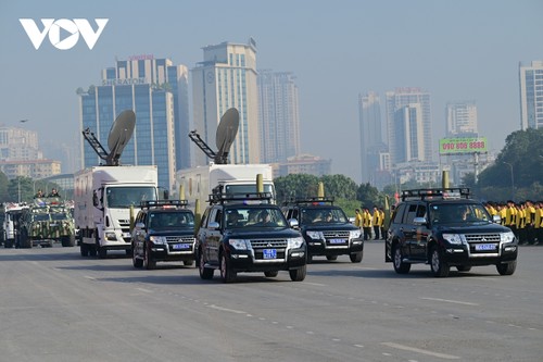 Lực lượng CAND sẵn sàng xuất quân bảo vệ Đại hội XIV của Đảng - ảnh 15