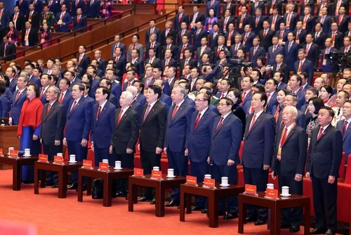 Toàn cảnh Lễ khai mạc Đại hội đại biểu toàn quốc lần thứ XIV của Đảng - ảnh 3