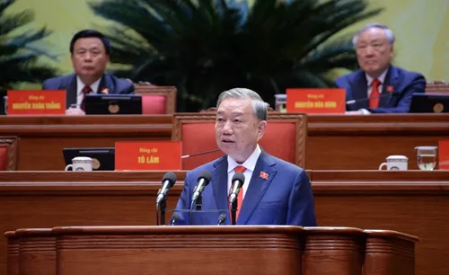 Toàn cảnh Lễ khai mạc Đại hội đại biểu toàn quốc lần thứ XIV của Đảng - ảnh 7