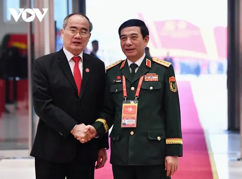 Lãnh đạo, nguyên lãnh đạo Đảng, Nhà nước tới dự Đại hội lần thứ XIV của Đảng - ảnh 10