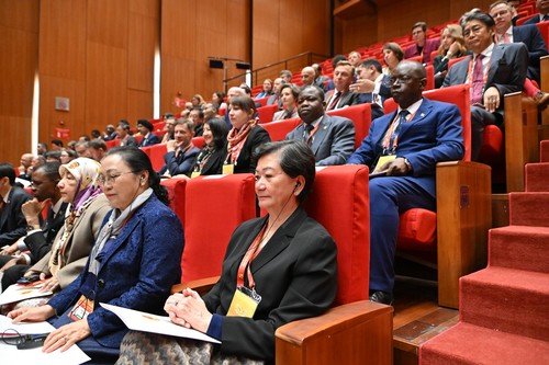 Toàn cảnh lễ Bế mạc Đại hội lần thứ XIV của Đảng Cộng sản Việt Nam - ảnh 12