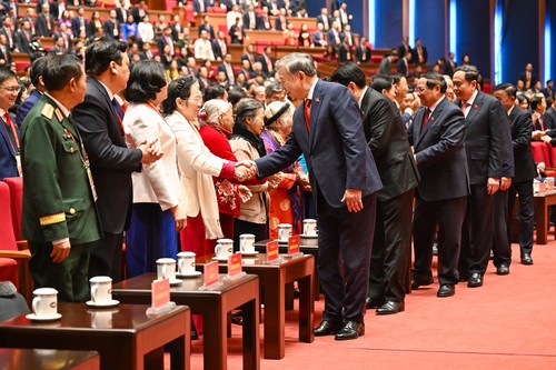 Toàn cảnh lễ Bế mạc Đại hội lần thứ XIV của Đảng Cộng sản Việt Nam - ảnh 2