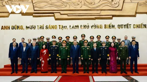 Tổng Bí thư dự lễ đón nhận danh hiệu Anh hùng LLVTND của Quân chủng Hải quân - ảnh 3