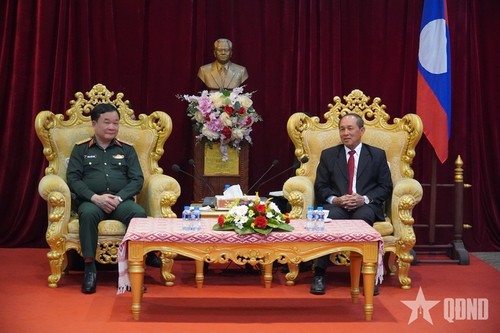 Đối thoại chính sách quốc phòng Việt Nam – Lào lần thứ 5 - ảnh 1
