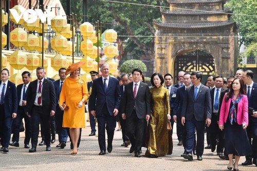Chủ tịch nước Lương Cường chủ trì lễ đón cấp Nhà nước Nhà Vua Vương quốc Bỉ - ảnh 2