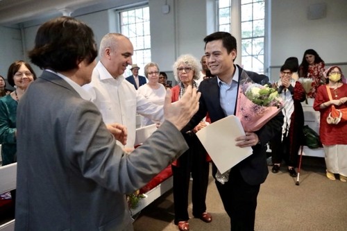 Bạn bè Hoa Kỳ và quốc tế ở New York kỷ niệm 50 năm “Hòa bình và tiến bộ xã hội tại Việt Nam” - ảnh 1