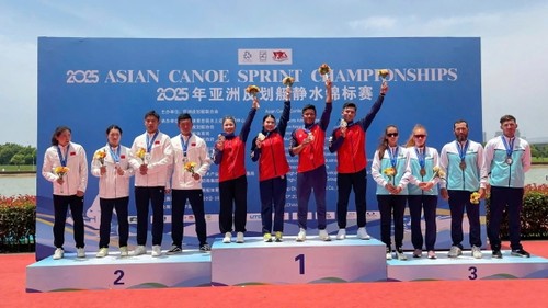Canoeing Việt Nam xuất sắc đoạt Huy chương vàng châu Á - ảnh 1