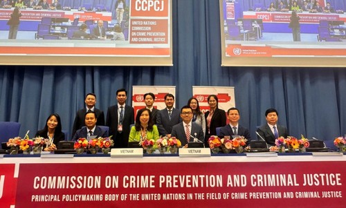 Việt Nam tham dự kỳ họp thứ 34 Ủy ban Ngăn ngừa tội phạm và tư pháp hình sự (CCPCJ34) - ảnh 1