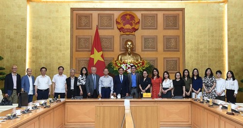 Phó Thủ tướng Bùi Thanh Sơn tiếp chuyên gia, nhà khoa học Tổ chức Khoa học và Chuyên gia Việt Nam toàn cầu - ảnh 1