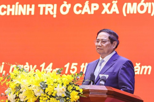 Tập huấn về tổ chức và hoạt động của tổ chức Đảng, chính quyền, Mặt trận tổ quốc, các đoàn thể chính trị ở cấp xã (mới) - ảnh 1