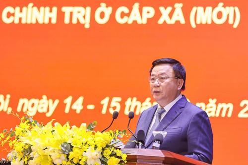 Tập huấn về tổ chức và hoạt động của tổ chức Đảng, chính quyền, Mặt trận tổ quốc, các đoàn thể chính trị ở cấp xã (mới) - ảnh 2