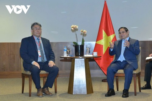 Thủ tướng Phạm Minh Chính tiếp một số lãnh đạo doanh nghiệp Brazil - ảnh 3