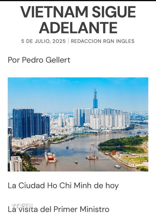 Truyền thông Mexico đánh giá cao sự phát triển của Việt Nam - ảnh 2