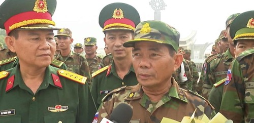 Khẳng định sự đoàn kết, gắn bó giữa lực lượng vũ trang Việt Nam và Campuchia - ảnh 1