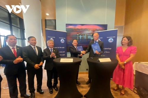 Đà Nẵng và Thành phố Le Havre (Pháp) ký kết Bản ghi nhớ thiết lập quan hệ hợp tác, hữu nghị giữa 2 thành phố - ảnh 1