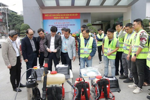 Ngành Y tế Hà Nội ra quân, sẵn sàng phục vụ Đại hội XIV của Đảng - ảnh 1