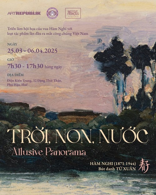 Sky, Mountain, Water /Allusive Panorama: The Artistic Return of Emperor Ham Nghi to Hue - ảnh 6