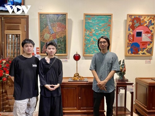 “Dialogue” exhibition highlights lacquer art - ảnh 1