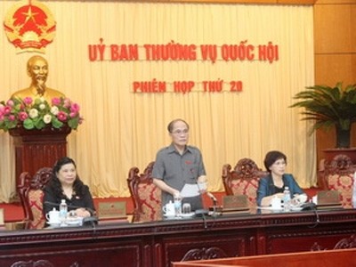 Tiếp tục Kỳ họp Ủy ban Thường vụ Quốc hội - ảnh 1