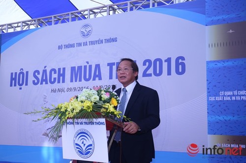 Khai mạc Hội sách mùa Thu 2016  - ảnh 2