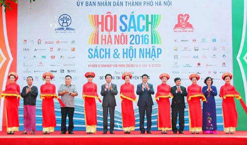 Hội sách Hà Nội 2016: Dành nhiều không gian kết nối gia đình - ảnh 1