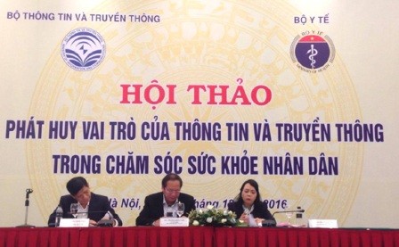 Hội thảo “Phát huy vai trò của truyền thông trong chăm sóc sức khỏe nhân dân” - ảnh 1