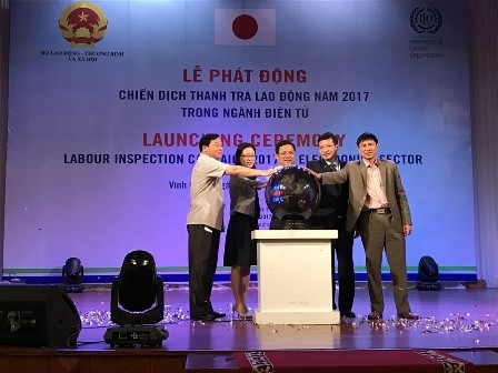 Phát động chiến dịch thanh tra lao động năm 2017 trong ngành điện tử - ảnh 1