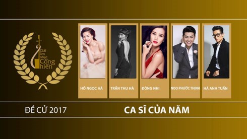 Lễ trao giải Âm nhạc cống hiến năm 2017 - ảnh 1