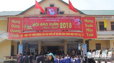 Khai mạc Hội báo Xuân Mậu Tuất năm 2018 ở nhiều tỉnh, thành phố  - ảnh 1