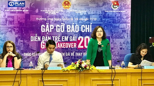 100 trẻ em gái sẽ tham dự diễn đàn với chủ đề “Thúc đẩy quyền của trẻ em gái để thay đổi và phát triển“ - ảnh 1