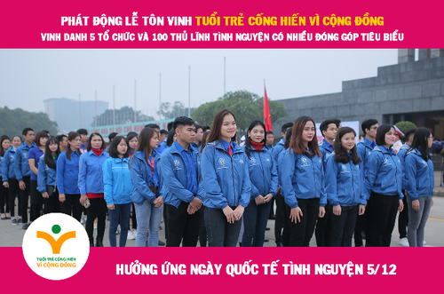 Lễ tôn vinh “Tuổi trẻ cống hiến vì cộng đồng” năm 2019 - ảnh 2