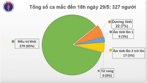 Chiều 29/5, Việt Nam không phát hiện ca mắc COVID-19 mới - ảnh 1