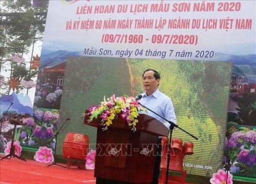 Khai mạc Liên hoan du lịch Mẫu Sơn năm 2020 - ảnh 1