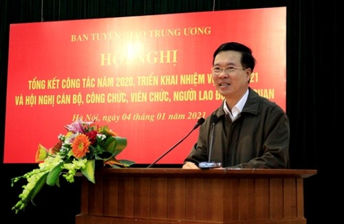 Ban Tuyên giáo Trung ương triển khai nhiệm vụ năm 2021 - ảnh 1