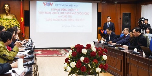 VOV phát động cuộc thi “Đưa nghị quyết của Đảng vào cuộc sống” - ảnh 1