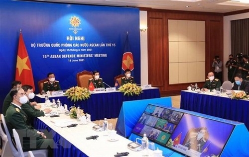 Hội nghị trực tuyến Bộ trưởng Quốc phòng các nước ASEAN lần thứ 15 - ảnh 2