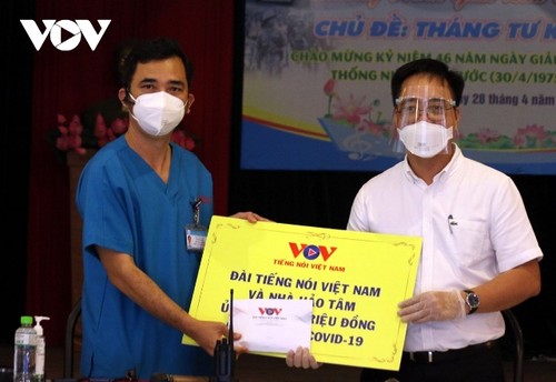 VOV đồng hành cùng lực lượng tuyến đầu trong phòng chống dịch - ảnh 1