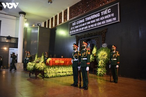 Thương tiếc Trung tá Đỗ Anh - sỹ quan gìn giữ hòa bình hy sinh khi làm nhiệm vụ nhân đạo quốc tế - ảnh 1