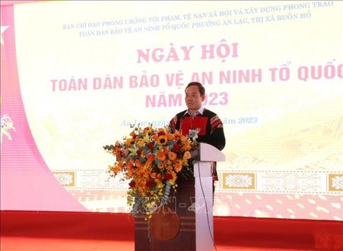 Đắk Lắk đưa phong trào Toàn dân bảo vệ an ninh Tổ quốc ngày càng đi vào thực chất, hiệu quả - ảnh 1