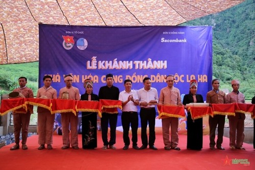 Khánh thành Nhà văn hóa cộng đồng dân tộc La Ha tại Sơn La - ảnh 1